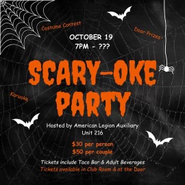 scary oke party 1